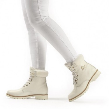 BOTTES BASSES PANAMA JACK PANAMA03IGLOOW WHITE