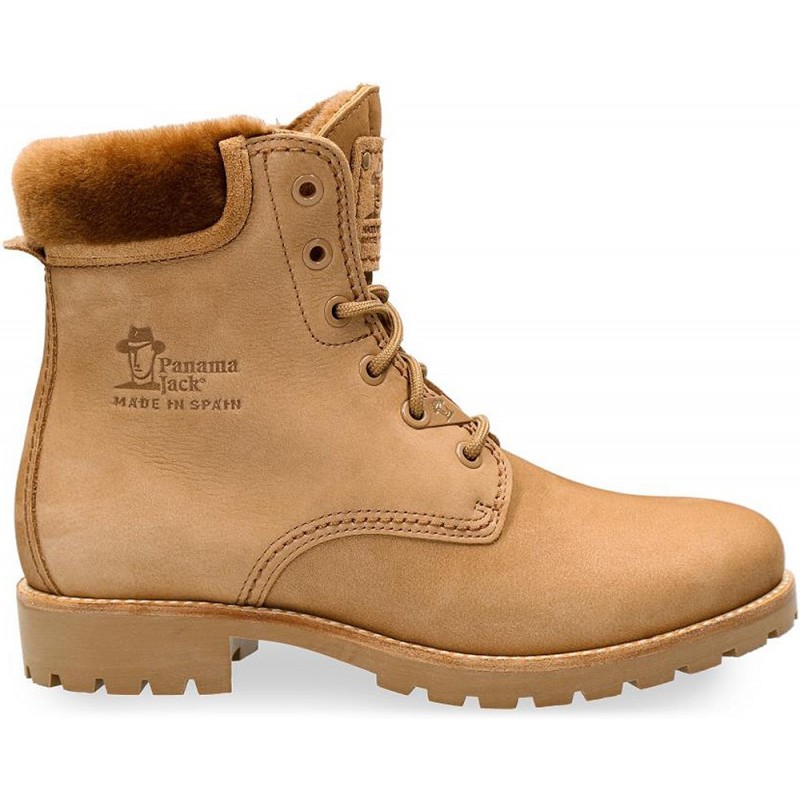 BOTTES BASSES PANAMA JACK PANAMA03IGLOOW MARRON