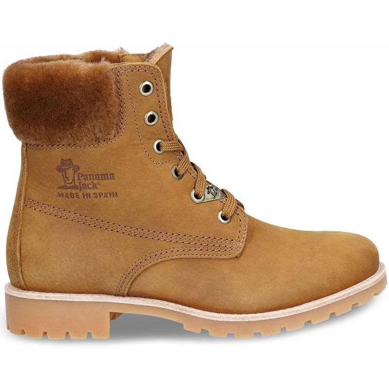 BOTTES BASSES PANAMA JACK PANAMA03IGLOOW OCRE