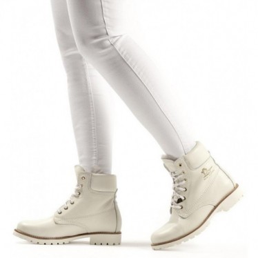 BOTTES BASSES PANAMA JACK PANAMA03IGLOOW BLANCO