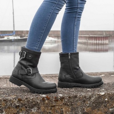 BOTTE PANAMA JACK FELINA IGLOO BLACK_B18