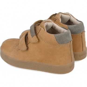 Bottines garçon Garvalín 241315 Auto-adhérentes CAMEL