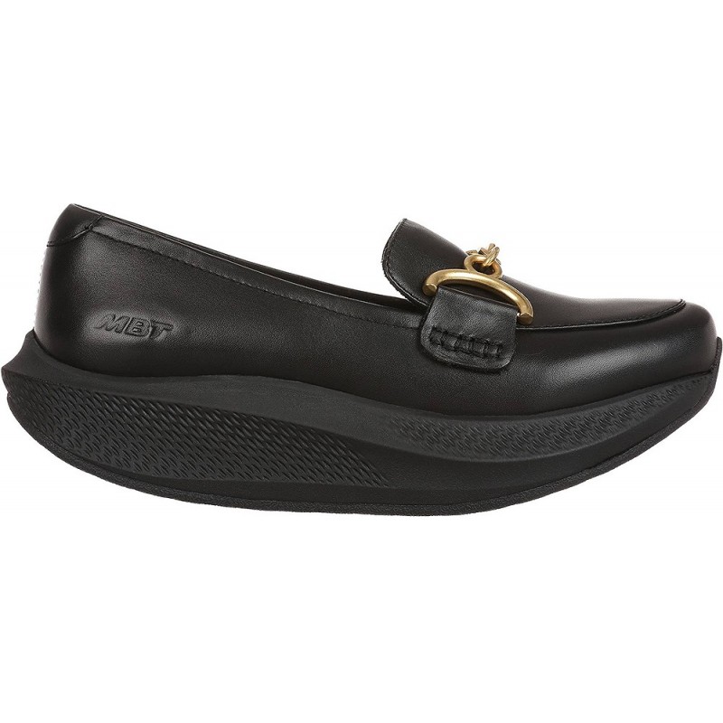 Mocassins femme MBT 703317 Nona BLACK