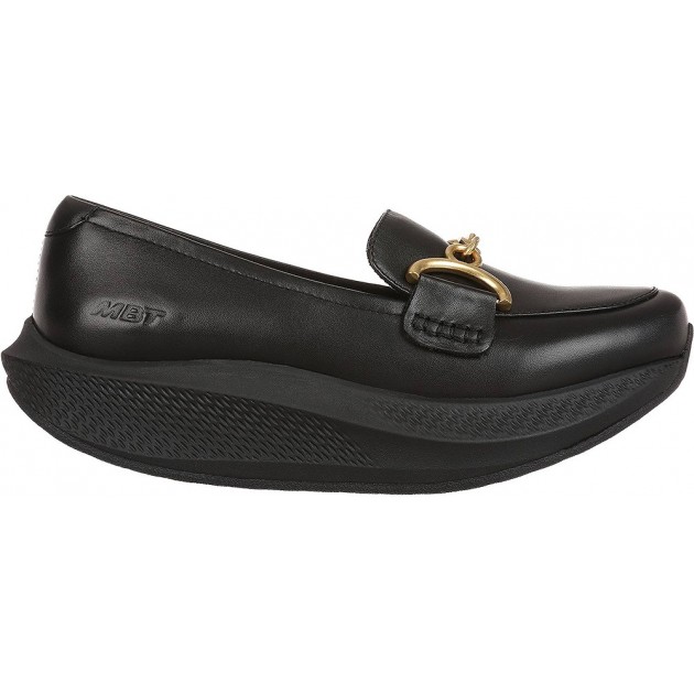 Mocassins femme MBT 703317 Nona BLACK Mocassins femme MBT 703317 Nona BLACK