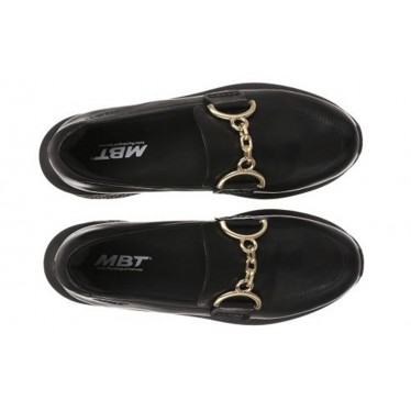 Mocassins femme MBT 703317 Nona BLACK