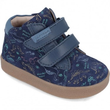 Bottines garçon Garvalín 241317 Dinosaures AZUL_MARINO