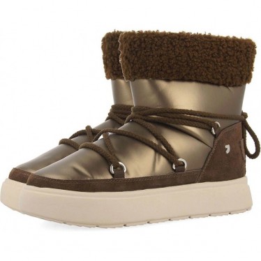 Bottes métalliques style après ski GIOSEPPO WOLCOTT 73283 MARRON