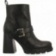 Bottines style motard à talon GIOSEPPO SIOFOK 73400 NEGRO