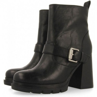 Bottines style motard à talon GIOSEPPO SIOFOK 73400 NEGRO