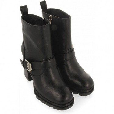 Bottines style motard à talon GIOSEPPO SIOFOK 73400 NEGRO