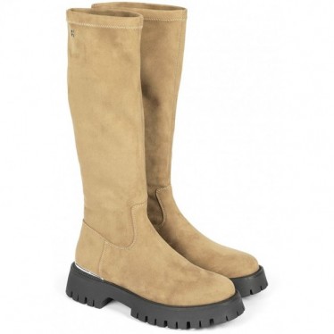 GIOSEPPO ENYING bottes en velours 73203 TAUPE