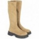 GIOSEPPO ENYING bottes en velours 73203 TAUPE