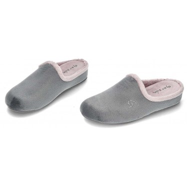 Garzón 12051 Chaussons Suatex pour femmes GRIS