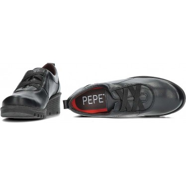Pepe Menargues 20849 Chaussures femme élastiques NEGRO
