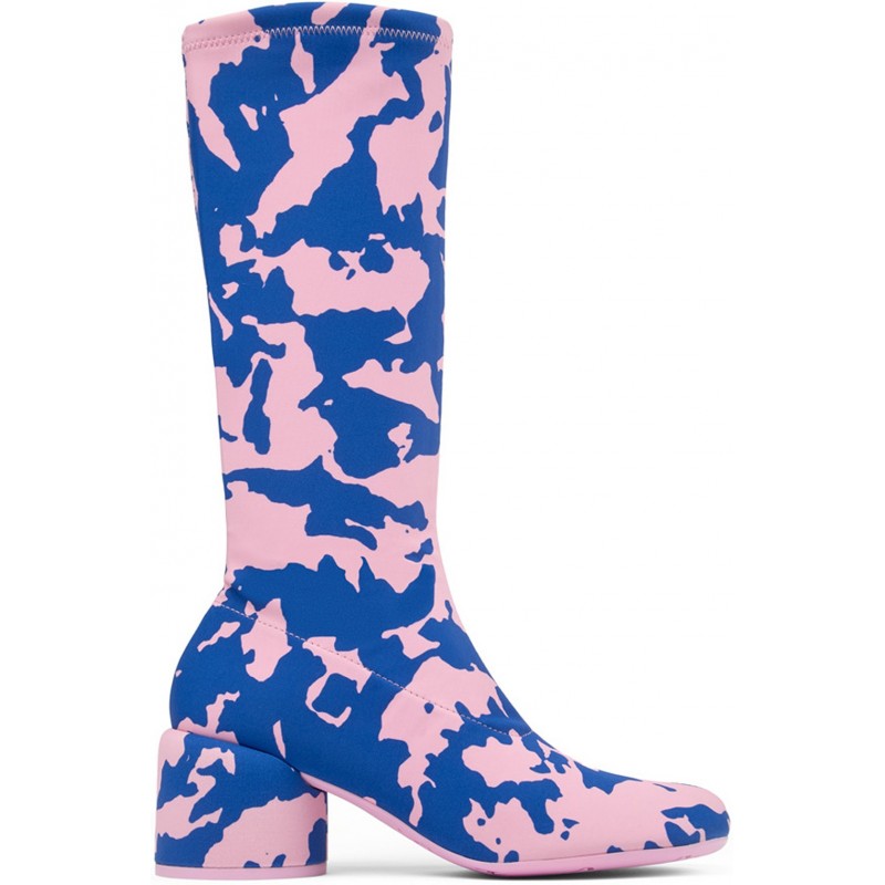 Camper K400746 Bottines femme Niki BLUE_PINK_003