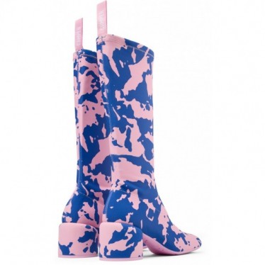 Camper K400746 Bottines femme Niki BLUE_PINK_003