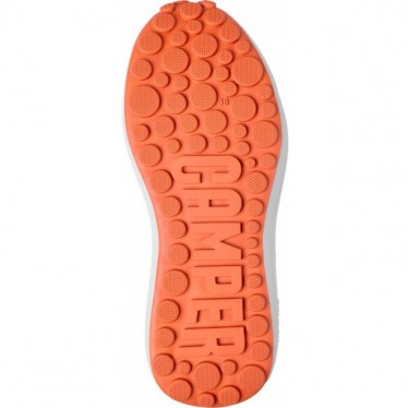 Camper K201614 Ballons de sport pour femme Athènes TAUPE_ORANGE_010