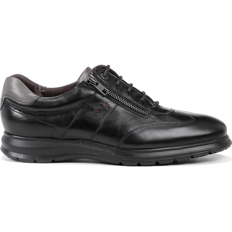 Chaussure avec fermeture éclair FLUCHOS Zeta F0606 NEGRO_GRAFITO