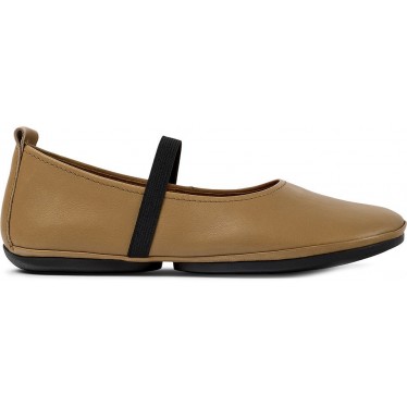 BALLERINES CAMPER K201643 DROITE NINA MARRON_003
