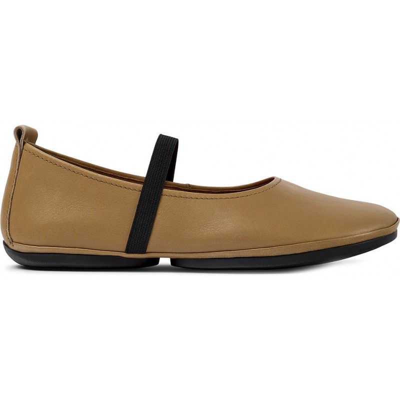 BALLERINES CAMPER K201643 DROITE NINA MARRON_003