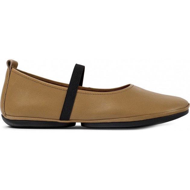BALLERINES CAMPER K201643 DROITE NINA MARRON_003
