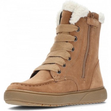GEOX J46HYC Bottines fille Theleven WHISKY