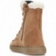 GEOX J46HYC Bottines fille Theleven WHISKY