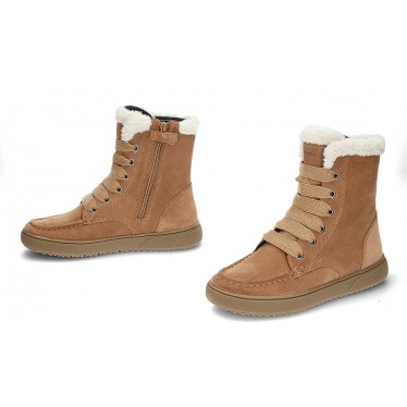 GEOX J46HYC Bottines fille Theleven WHISKY