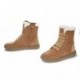 GEOX J46HYC Bottines fille Theleven WHISKY