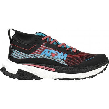 Baskets homme Fluchos ATOM Blast-Tex BLACK_RED
