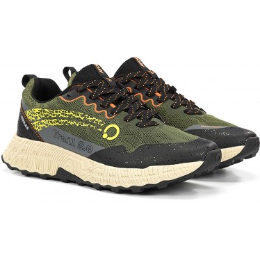 Chaussures homme Fluchos ATOM AT158 Trail Running Terra 2.0 KAKI