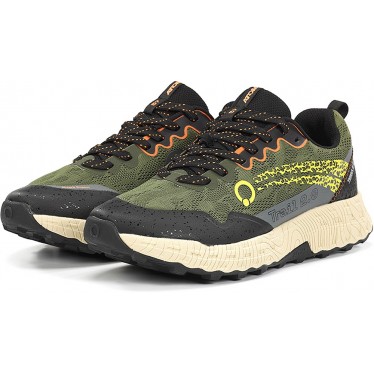 Chaussures homme Fluchos ATOM AT158 Trail Running Terra 2.0 KAKI