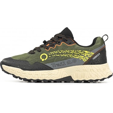Chaussures homme Fluchos ATOM AT158 Trail Running Terra 2.0 KAKI