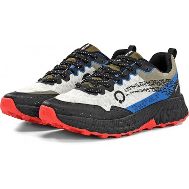 Chaussures homme Fluchos ATOM AT158 Trail Running Terra 2.0 DARK_WHITE