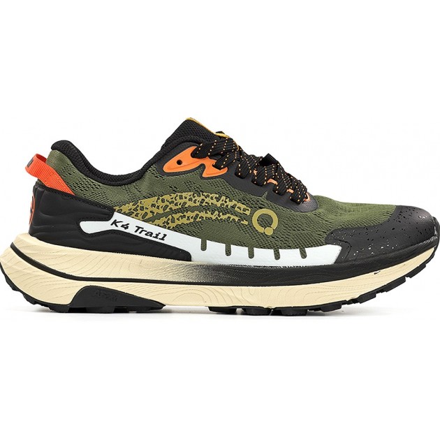 Baskets homme Fluchos ATOM AT166 Trail Running K4 KAKI