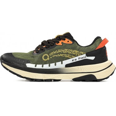 Baskets homme Fluchos ATOM AT166 Trail Running K4 KAKI