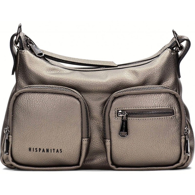 Hispanitas Sac à Bandoulière Femme BI243525 Samba BASALTO