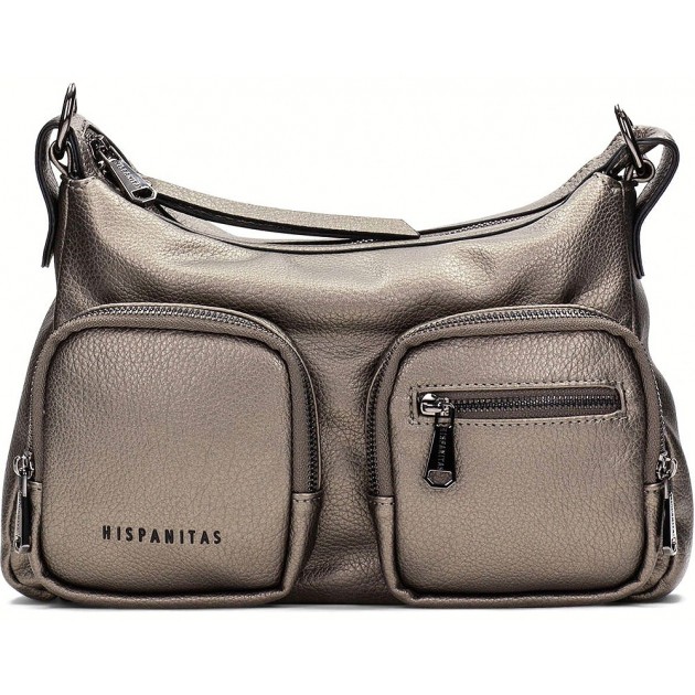 Hispanitas Sac à Bandoulière Femme BI243525 Samba BASALTO Hispanitas Sac à Bandoulière Femme BI243525 Samba BASALTO
