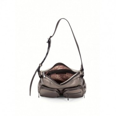 Hispanitas Sac à Bandoulière Femme BI243525 Samba BASALTO