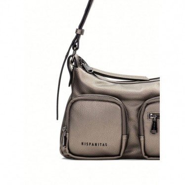 Hispanitas Sac à Bandoulière Femme BI243525 Samba BASALTO