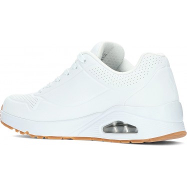 SPORTS SKECHERS UNO STAND SUR AIR 52458 WHITE
