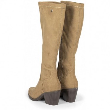 Bottines hautes en velours GIOSEPPO GALANTA 73210 TAUPE
