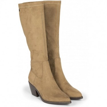 Bottines hautes en velours GIOSEPPO GALANTA 73210 TAUPE