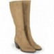 Bottines hautes en velours GIOSEPPO GALANTA 73210 TAUPE