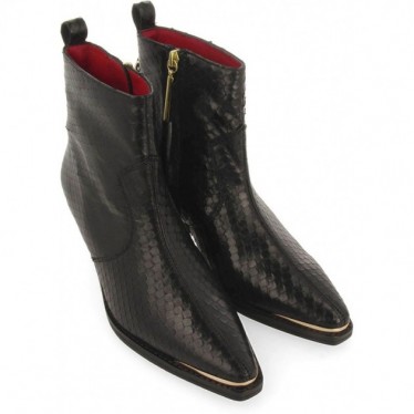 GIOSEPPO SMYRNA bottines en cuir style cowboy 73230 NEGRO