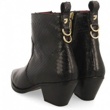 GIOSEPPO SMYRNA bottines en cuir style cowboy 73230 NEGRO