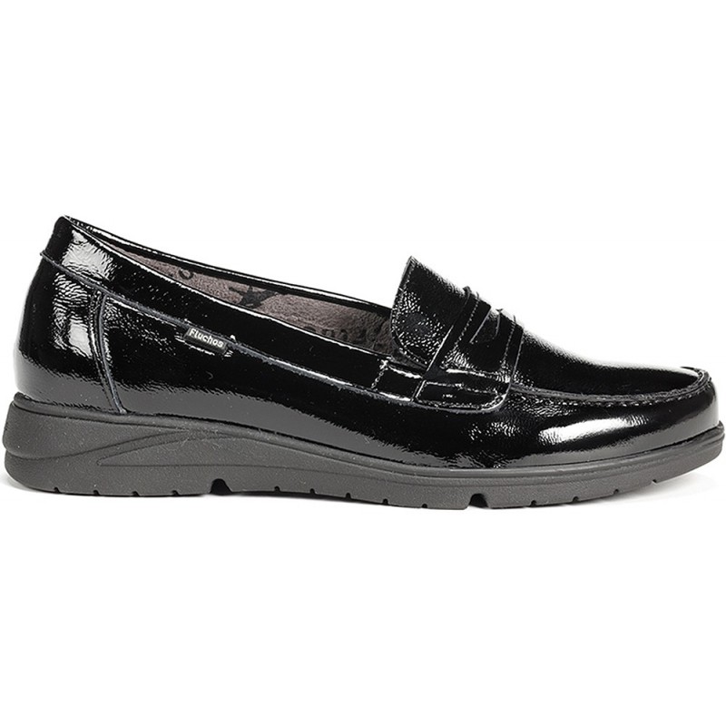 Mocassins femme Fluchos F1835 Styll NEGRO