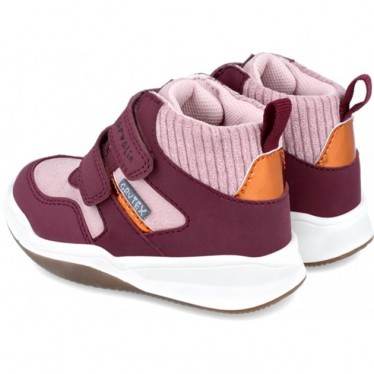 Bottines imperméables pour fille GARVALIN 241330G BURGUNDY_C116