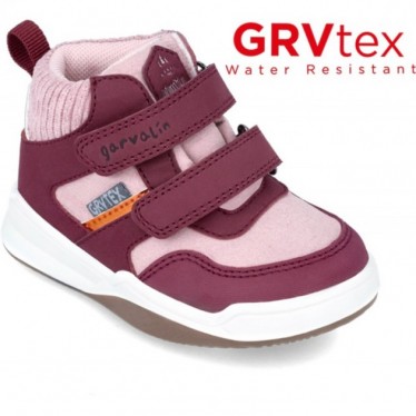 Bottines imperméables pour fille GARVALIN 241330G BURGUNDY_C116