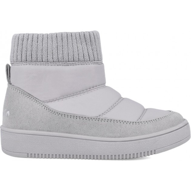 Bottines matelassées pour fille GARVALIN 241350 GRIS_B156 Bottines matelassées pour fille GARVALIN 241350 GRIS_B156
